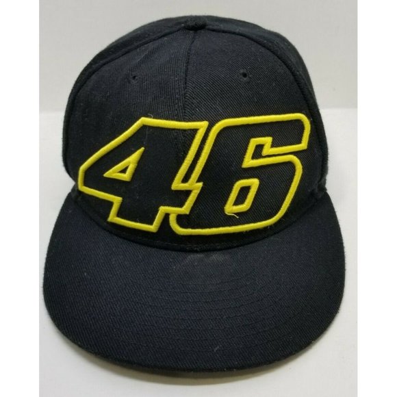 VR46 Valentina Rossi Black Baseball Hat #46 Racing Cap Snapback (J2) - Picture 1 of 5